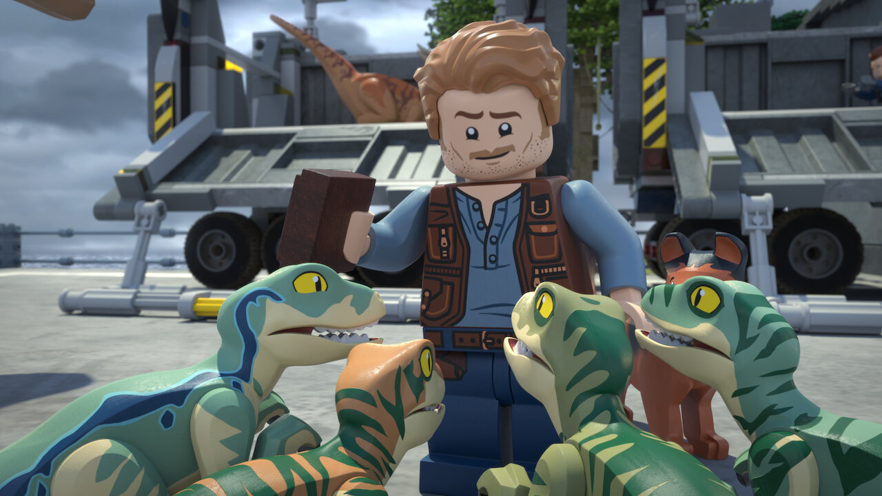 jurassic park lego cartoon